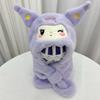Chapéu de Bebê Outono e Inverno Bonito Super Fofo Dinossauro Chapéu de Proteção de Orelha de Bebê Chapéu Quente de Pelúcia para Meninos e Meninas