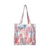 2026 Nueva Bolsa de Tela Floral Gran Capacidad para Compras Primavera y Verano Floral Casual Elegante Bolso Tote de Lona para Hombro
