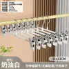 Varal de Secagem de Roupas Multi-Clip com 20 Presilhas de Duas Fileiras para Casa Meias Roupas Íntimas Varanda Multifuncional Cabideiro de Secagem e Armazenamento Multi-Clip