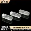 Tornillo Ranurado M3/M4 Negro Blanco Transparente Cabeza Ranurada Interna Sin Cabeza Plástico PC Máquina Medidor Apriete
