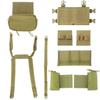 Poliéster 1000D Molle Colgador de Pecho Multifuncional Militar Fan Cs Chaleco de Campo Mk3 Colgador de Pecho Táctico