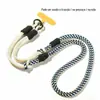 Cordão para Celular Transfronteiriço Transversal de Pulso Ajustável e Carregável Cordão Trançado Ins Viagem Atacado Simples Corda de Pescoço Pendurável