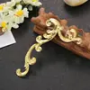 Pieza de Hierro con Forma de Flor Forma de Oreja Borde con Patrón Simétrico Flor Pieza Yi Ge Material para Pasador de Pelo DIY