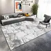 Tapete para Sala de Estar de Luxo Leve e de Alta Qualidade, Tapete Grande para Cobertura Total de Sofá e Mesa de Centro, Tapete Doméstico de Veludo Cristal Resistente a Manchas