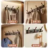 Ganchos Adhesivos sin Taladro para Puertas, Ganchos de Fuerte Carga para Baño, Entrada y Ducha, Ganchos Adhesivos para Ropa, Ganchos Pegajosos sin Rastro