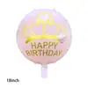 Novedad transfronteriza estilo ins flores, globos para baby shower de ganso, globos de oso, globos de motocicleta, globos de corona