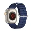 Adecuado para Correa de Apple Watch S10 Correa de Silicona Generación 1-9 Seultra Oficial Estilo Océano Correa de Ola