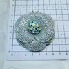 Atacado do Fabricante Novo Sapato de Vidro com Strass Fivela de Sapato Flor Joia Acessórios para Sapato Feminino Acessórios Decoração de Sapato com Diamante