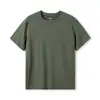 Camiseta Casual Masculina Elástica com Gola Redonda, Macia e Delicada para o Verão, Secagem Rápida e Respirável, Manga Curta Versátil para Esportes ao Ar Livre