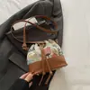 Estilo Novo da Primavera de 2025, Elegante, Casual, Moderno, Transversal, Simples, Tendência, Bolsa Saco de Ombro Único para Mulheres