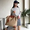 Bolsa de Equipaje de Color Sólido para Viajes Cortos, Bolsa de Viaje Ligera, Bolsa de Yoga, Bolsa de Gimnasio, Gran Capacidad, para Llevar en la Mano o al Hombro, Bolsa de Almacenamiento para Maternidad