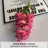 Serie Rojo Rosado de Flores Artificiales para Decoración de Bodas, Materiales Florales para Decoración del Hogar, Arreglos Florales Artificiales para Bodas