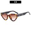 Nuevas gafas de sol punk futuristas europeas y americanas de alta gama, gafas de sol de viaje de moda personalizadas con protección solar transfronterizas