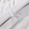 Conjuntos de Roupa de Cama para Hotéis Estrelados, Pousadas e B&Bs, Conjunto de Quatro Peças Liso, Roupa de Cama Branca de Hotel, Venda por Atacado Personalizada