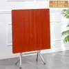 Mesa de Comedor Plegable Cuadrada para Alquiler Mesa para Puesto Callejero Mesa para Comer en Casa Mesa de Mahjong Mesa Cuadrada para el Hogar Mesa Plegable