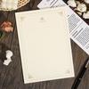 Papel de Carta Golden Rose Expresión Romántica Carta de Amor Retro Escrita a Mano b5 Simple a5 Sentido Avanzado a4 Papel de Carta Europeo