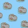 Borrador creativo de gatito de dibujos animados de impresión plana fija directa de fábrica Suministros de goma divertidos para niños DIY