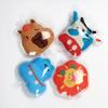 Accesorios de ropa conexión sin costuras forma de animal etiqueta de succión de PVC personalidad de dibujos animados abajo etiqueta inflable