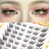 Cílios Postiços Su Daji: Cílios Segmentados Naturais, Estilo Raposa Cool, Cacho Único, Densos, Amigáveis para Iniciantes, Estilo Quadrinhos Olho Grande