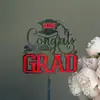 Decoración de Pastel Estilo Ins Transfronterizo Temporada de Graduación Inserto para Pastel de Graduación Inserto de Acrílico para Pastel Suministros para Fiestas