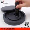 Atacado de pedra bruta de 4 polegadas com nervuras de pedra de tinta com tampa Zhaoqing End Inkstone e pires Conjunto para iniciantes de quatro tesouros para estudo de estudantes