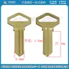 Todo tipo de cerradura de puerta de habitación antigua llave en blanco de fábrica llave de puerta de madera de vaca 1.6/1.8/2.0/2.1 Pi Zi