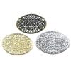 Accesorios para joyería DIY 37 * 55 mm forma de huevo pieza con patrón de dragón óvalo hueco pieza de flor de metal accesorios para el cabello material para cabeza de bandera