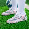 Calzado de fútbol infantil de comercio exterior transfronterizo, calzado deportivo de fútbol para hombres y mujeres, clavos rotos, calzado de entrenamiento de fútbol sala para estudiantes de primaria