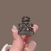 Presilha de Garra Mini Brilhante com Garra de Diamante Estilo Coreano, Piranha Pequena Delicada com Strass para Mechas, Presilha Lateral de Princesa para Mulheres com Pérolas