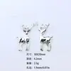 Acessórios DIY de Liga Metálica Mais Vendidos Série de Natal Sino Árvore de Natal Alce Pingente Colar Pulseira Acessórios para Joias Lote