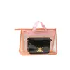Funda para bolso, bolsa de almacenamiento de PVC transparente, tipo colgante para armario, protector de bolso impermeable de cuero, bolsa de almacenamiento y colgante para bolsos