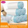 Saco de Lixo Doméstico com Cordão Cozinha Banheiro Sacola Espessa Fechamento Automático Saco Plástico Comercial Espessado e Durável