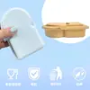 Pote de Silicone para Almoço Pode Ser Aquecido no Micro-ondas, Compartimento de Pote de Almoço, Pote de Almoço de Grau Alimentício, Pote de Silicone para Lanches