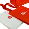 Embalagens Promocionais Corporativas Personalizadas para Bolsas e Roupas de Alto Padrão Sacos de Papel para Presente Sacos de Papel para Perfumes e Produtos de Cuidados com a Pele de Grandes Marcas Logo