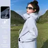 Nuevas Chaquetas para Hombre y Mujer Primavera y Otoño 2026, Chaquetas con Capucha a Prueba de Viento, Ropa de Montañismo, Chaquetas Delgadas de Capa Suave para Exteriores