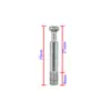 Conector três em um 5.3 Haste de ferro 5.1 Haste de ferro Haste de posicionamento Dois em um Autoatarraxante Haste de instalação rápida Conector de posicionamento