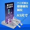 Estação de Carregamento de Celular Junhao Dispositivo de Posto de Gasolina Desktop Montado na Parede Desktop Conveniência Pública Carregador Dock Multifuncional Carregamento Rápido Gratuito