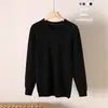 Nuevo Suéter de Lana con Cuello en V para Hombre Transfronterizo Otoño e Invierno 2026 Suéter de Punto Casual Holgado para Hombre