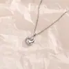 Luochen Collar con Colgante de Zirconia Estilo Chino Nuevo Tai Chi Diseño de Nicho Personalizado de Moda Estilo Nacional Cadena para Clavícula Venta al por Mayor
