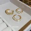 Anillo Abierto de Zirconia Ojo de Gato Bambú Nicho Alto Gama Anillo Dedo Índice Moda Retro Versátil para Mujer