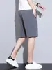 2026 Nuevos Shorts de Hombre Verano Delgados Estilo Americano Sueltos Casual Pantalones Deportivos de Moda Rectos de Cinco Puntos para Hombre