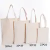 Bolsa de Lona Grande, Mediana y Pequeña Tamaño Personalizado Clase de Entrenamiento Bolsa Pintada a Mano Regalo de Unidad Bolsa de Compras Impresión Logo Personalizado