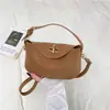Bolsa pequena fresca e doce, novo modelo primavera-verão 2026, bolsa transversal de alta qualidade e moda, bolsa para o dia a dia para mulheres
