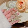 Agulha de Prata 925 Moda Luxo Leve Brincos de Borla Temperamento Nicho Versátil Brincos de Pérola Personalidade Senso de Alta Qualidade Brincos Mulheres
