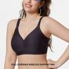 Ropa Interior Sin Costuras Tallas Grandes Europea y Americana de Comercio Exterior Bainuo, Sujetadores Sin Aros con Etiquetas en Inglés, Venta al por Mayor Directamente del Fabricante