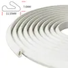 Tira de Sellado Adhesiva Revestida de PU para Puertas y Ventanas, Tira Anticolisión para Puertas Correderas de Armario, Tira de Sellado en Forma de V Insonorizada y a Prueba de Viento para Puertas y Ventanas