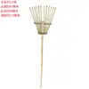 Ancinho de Bambu, Ancinho de Grama Feito à Mão, Dentes de Ancinho de Bambu, Ancinho de Bambu, Ancinho para Folhas, Ancinho Ferramenta de Jardim, Lezhuzhu