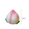 Adornos Decorativos para Pastel de Cumpleaños Base Transparente Soporte de Inserción Figura de Muñeca de Plástico Estacas de Base Paquete de 100 Piezas