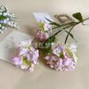 Boda Estilo Coreano con Plantas Verdes Frescas, Decoración de Ramo de Flores Atado a Mano de Graduación, Arreglo Floral, Decoración de Flores Artificiales Estilo Jardín Monet Estilo Bosque