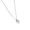 Collar Colgante Minimalista Geométrico Hueco de Nácar, Joyería Versátil para el Trabajo para Mujeres